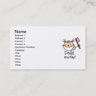 Dental Assistant Business Card