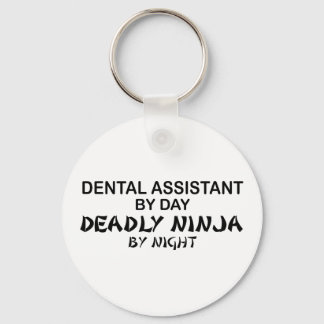 Dental Assistant Deadly Ninja Key Ring