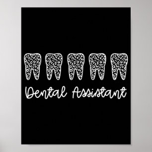 Dental Assistant Gifts for Assistant Dentist Poster