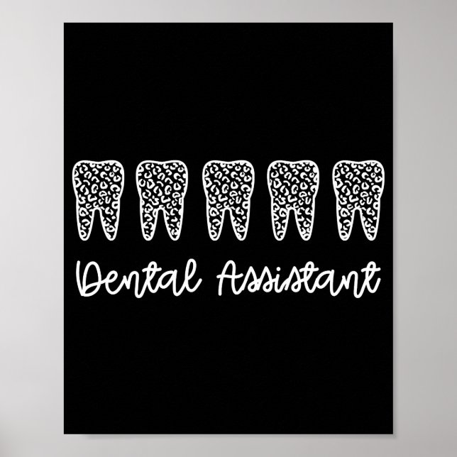 Dental Assistant | Gifts for Assistant Dentist Poster (Front)