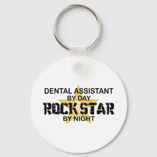 Dental Assistant Rock Star Key Ring