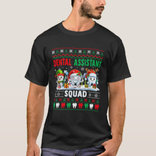 Dental Assistant Squad Xmas Sweater Santa Reindeer