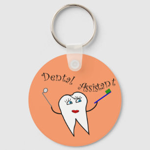 Dental Assistant T-shirts and Gifts Key Ring