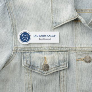 Dental Assistant | Teeth Logo Name Tag