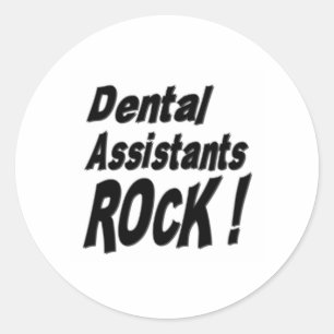 Dental Assistants Rock! Sticker