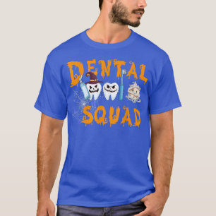 Dental Boo Crew Halloween Funny Dentist Assistant T-Shirt