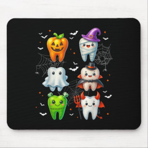 Dental Boo Crew Teeth Dentist Halloween Costumes W Mouse Mat
