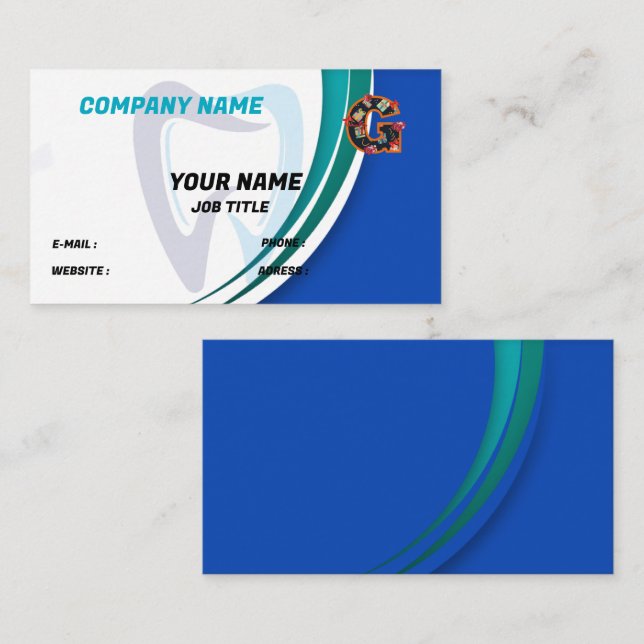 DENTAL BUSINESS CARD (Front/Back)