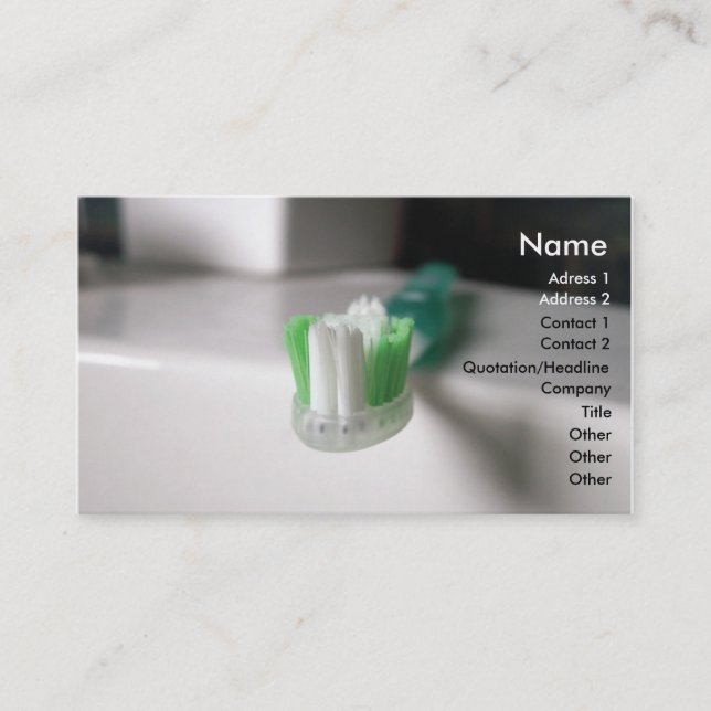Dental Business Card (Front)