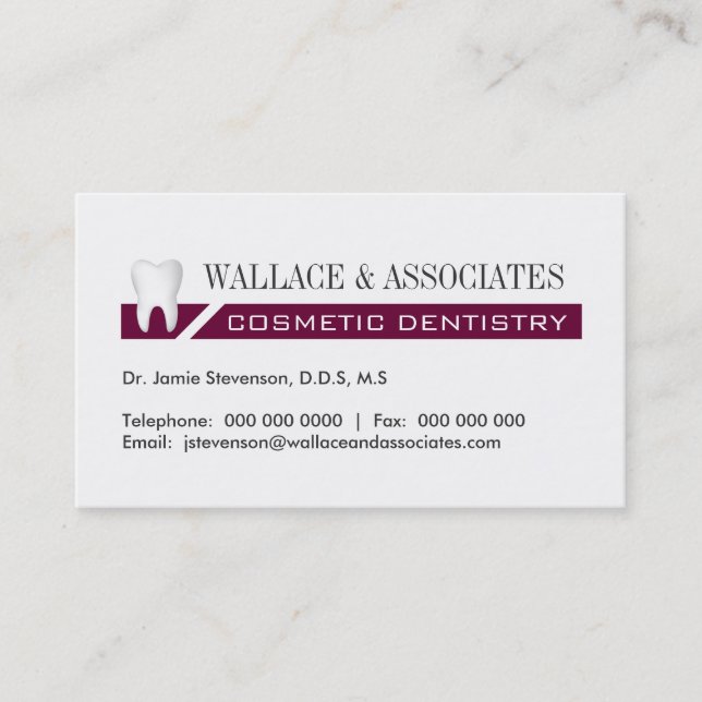 DENTAL BUSINESS CARD (Front)