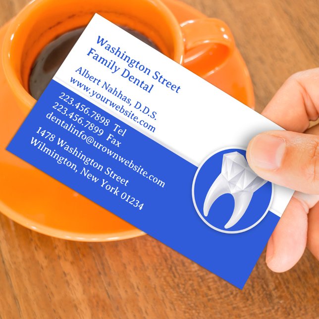 Dental Business Card w/ Appointment (Creator Uploaded)