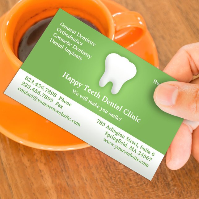 Dental Business Card w/ Appointment (Creator Uploaded)