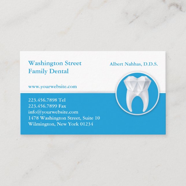 Dental Business Card w/ Appointment (Front)