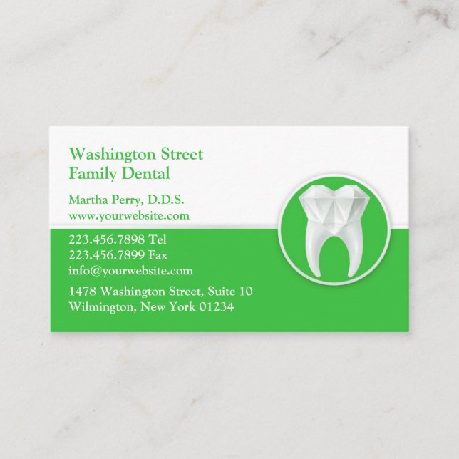 Dental Business Card w/ Appointment (Front)