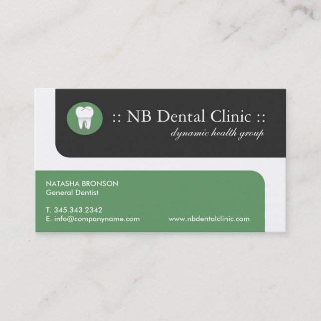 Dental Business Cards (Front)