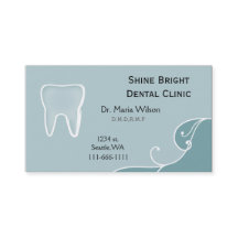 Dental businesscards with appointment card