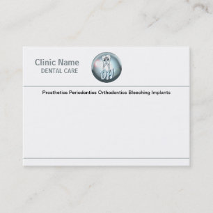 Dental Care Appointment Card