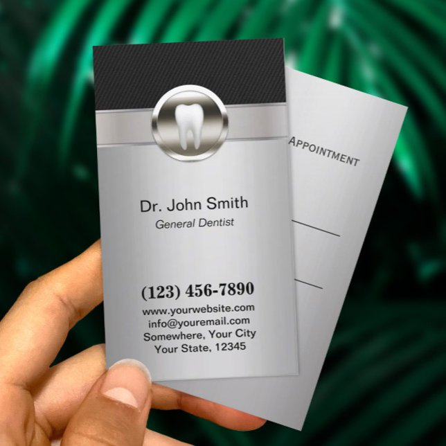 Dental Care Dentist Metallic Appointment (Creator Uploaded)