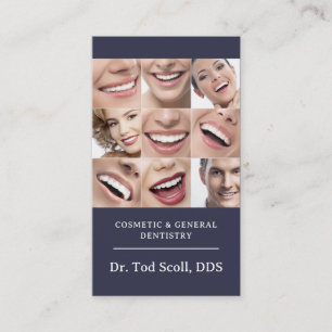 Dental care Dentistry Oral Health Business Card