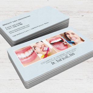 Dental care Dentistry Oral Health Business Card