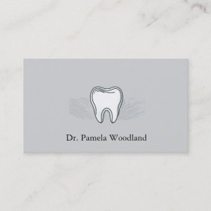 Dental Care Tooth Motif Appointment Card