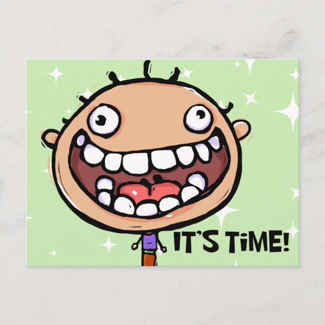 Dental Check-up Appointment Reminder Card (Front)