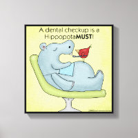 Dental Checkup Hippopotamus