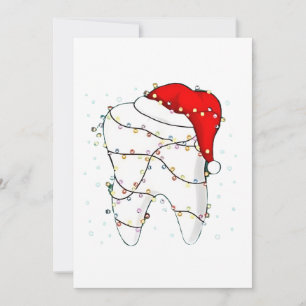 Dental Christmas Dunny Dentist Holiday Invitation