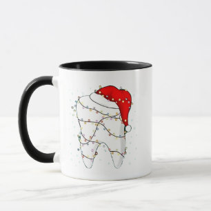Dental Christmas Dunny Dentist Holiday  Mug