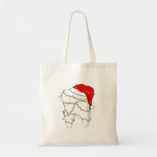 Dental Christmas Dunny Dentist Holiday Tote Bag