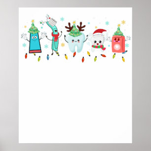 dental christmas poster