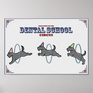 "Dental Circus" Poster