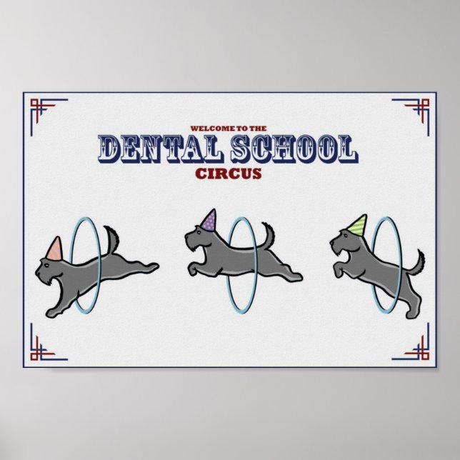 "Dental Circus" Poster (Front)