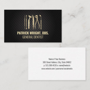 Dental Cleaning Tools Appointment Card