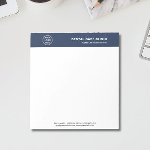 Dental Clinic Dentist Professional Logo Notepad