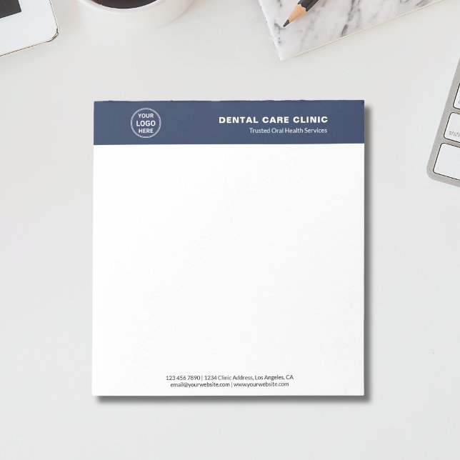 Dental Clinic Dentist Professional Logo Notepad (Dental Clinic Dentist Professional Logo Notepad)
