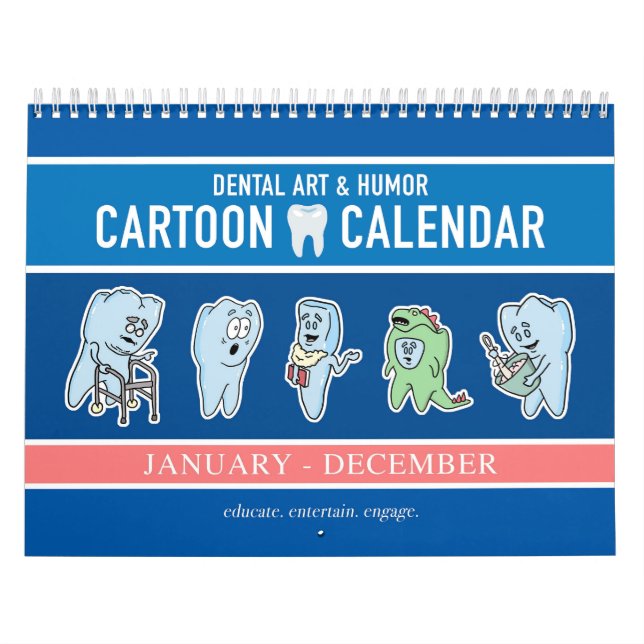 Dental Comics & Cartoons Calendar (Cover)