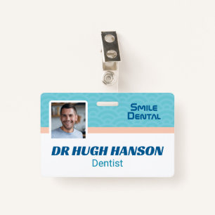Dental Dentist Clinic Staff ID Badge