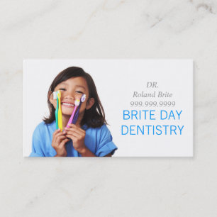 Dental Dentist Dentistry Doctor Teeth Smile Business Card