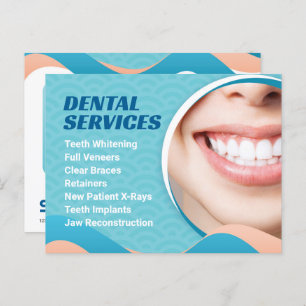 Dental Dentist Services with Special Offer Postcard