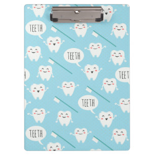 Dental Dentist Teeth Clipboard