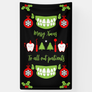 Dental Doctor Xmas Banner