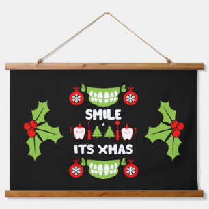 Dental Doctor Xmas Hanging Tapestry