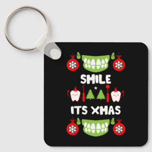Dental Doctor Xmas Key Ring