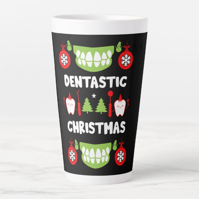 Dental Doctor Xmas Latte Mug (Front)
