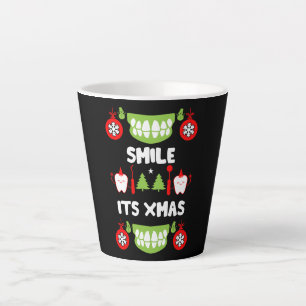 Dental Doctor Xmas Latte Mug