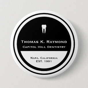 Dental Employee 7.5 Cm Round Badge