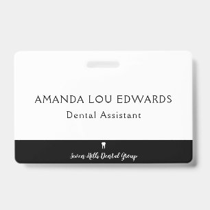 Dental Employee ID Badge