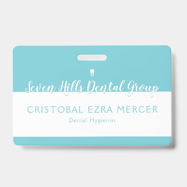 Dental Employee ID Badge (Front)