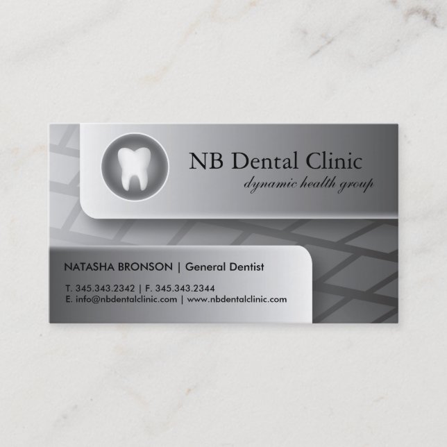 Dental / General Dentist Business Cards (Front)